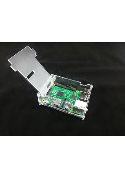 Raspberry Pi Raspberry Pie 2/3/4 Generation B+Montaj Akrilik Muhafaza Uyumlu Fan Montajı (Yurt Dışından)