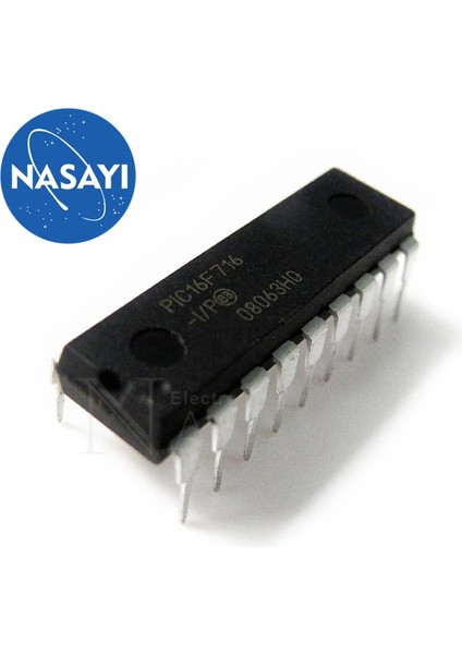PIC16F716-I/P PIC16F716 Dıp-18 (Yurt Dışından)