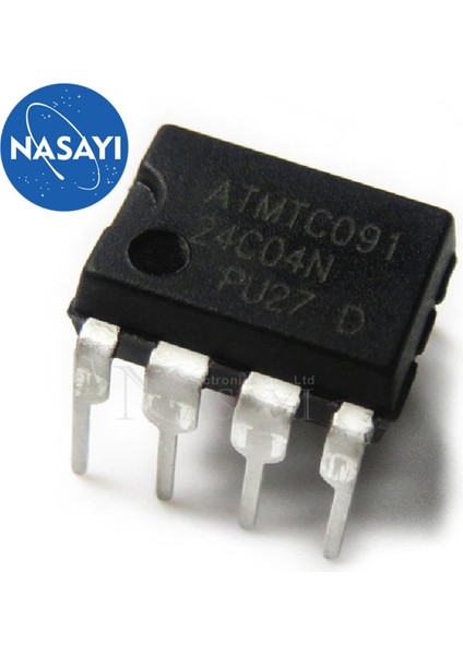 10 Adet AT24C04N 24C04 Dıp-8 (Yurt Dışından)