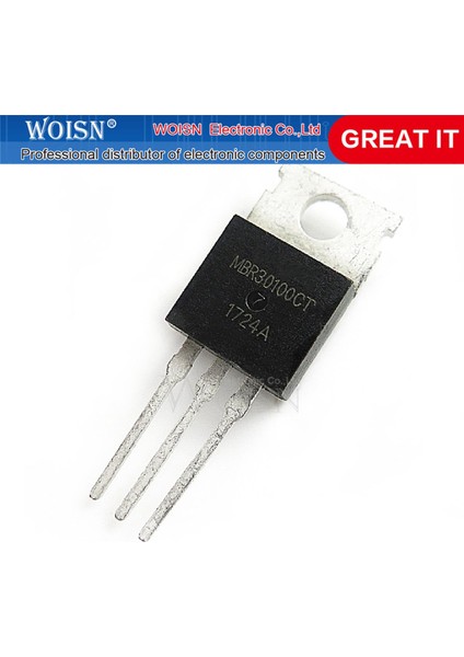 10 Adet MBR30100CT MBR30100 TO-220 (Yurt Dışından)