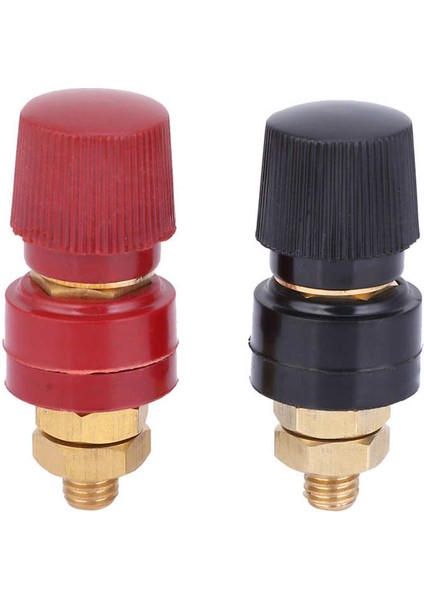 Bağlama Sonrası 2 Adet 555 Tip Pirinç Sütun Terminal Bloğu M8 Konu 0V-380V 200A (Yurt Dışından)