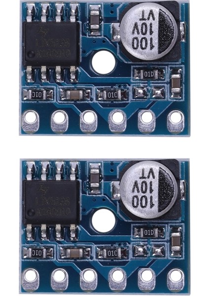 2x XY-SP5W 5128 Dijital Amplifikatör Kartı Sınıf D 5W Mono Ses Amplifikatör Modülü (Yurt Dışından)
