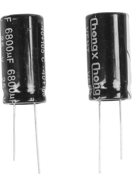 10 Adet 16MM x 30MM 6800UF 25V Polarize Radyal Elektrolitik Kondansatör (Yurt Dışından)