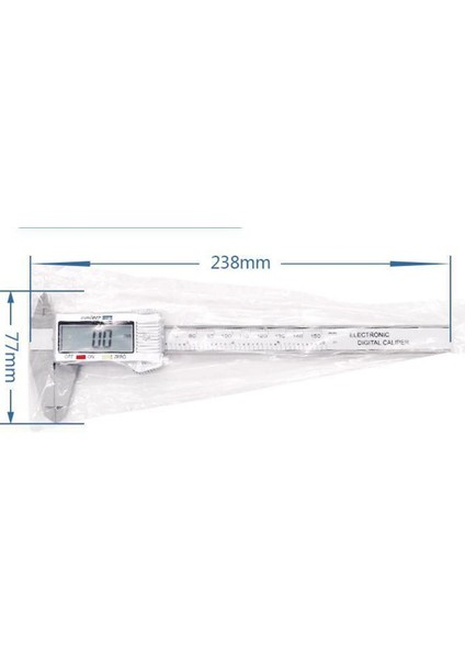 Doğru Ölçülen 0-150MM Elektronik Dijital Kalibratör Plastik Dijital Grafik (Yurt Dışından)