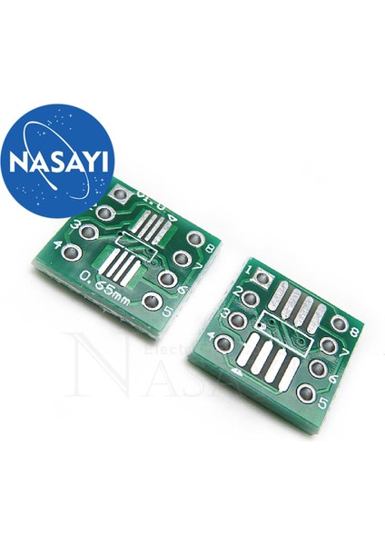 Sop8 Ssop8 Tssop8 Yaması Düz Dıp 0,65/1,27 mm Adaptör Panosuna (Yurt Dışından)