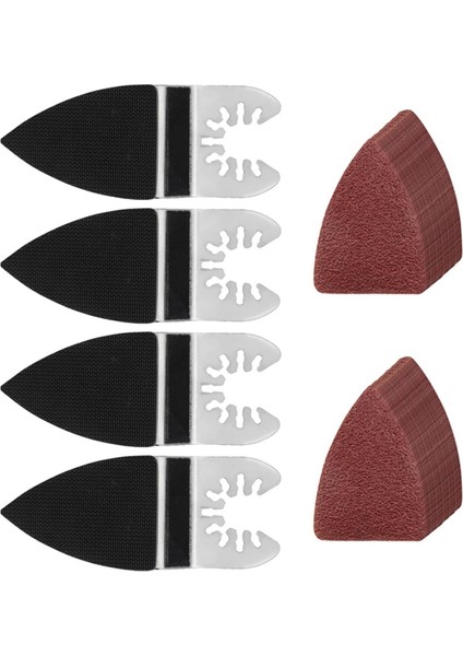 Parmak Zımpara Pedi, 54 Adet Parmak Salınımlı Çok Aracı Zımpara Diski Zımpara Kağıdı Yüzeyler Için Set Lehçe Zımpara (Yurt Dışından)