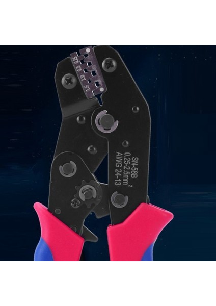 SN-58B Cırcır Sıkma Pensesi Crimper Aracı 0.25-2.5mm² AWG24-13 Terminal Teli Elektrik Pensesi Için (Yurt Dışından) fırsatları