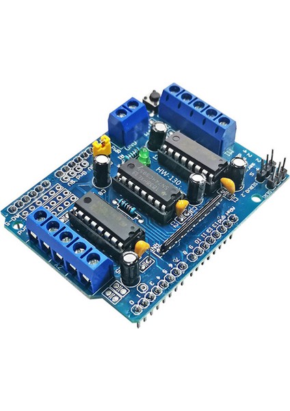 L293D Motor Kontrol Sürücü Kalkanı Çift Arduino MEGA2560 4 Kanal L293 Motor Sürücü Genişletme Kartı Motor Sürücü Modülü (Yurt Dışından)