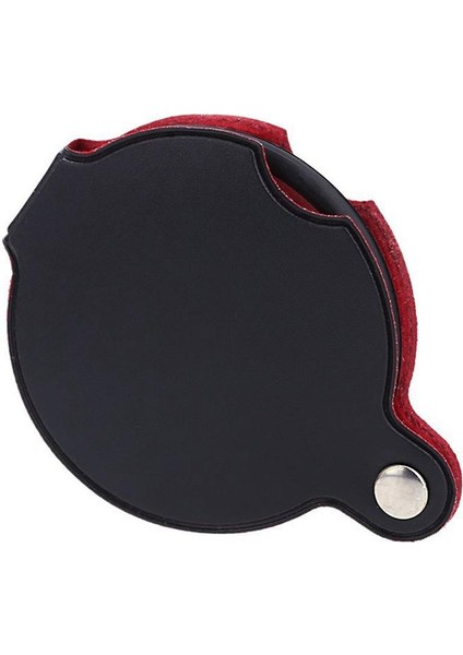 Deri Kese Katlanır Büyüteç Aracı ile 5x Cam Lens Cep Büyüteç (Yurt Dışından) indirimleri