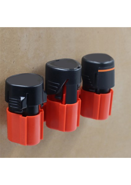 Makita Için Bosch 10.8V Için Milwaukee 12V Pil ve Alet Depolama Tutucu Seti Kırmızı (Yurt Dışından) fiyatları