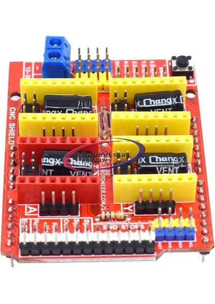 A4988 Arduino V3 Gravür 3D Için Sürücü Cnc Kalkanı Genişletme Kartı (Yurt Dışından)