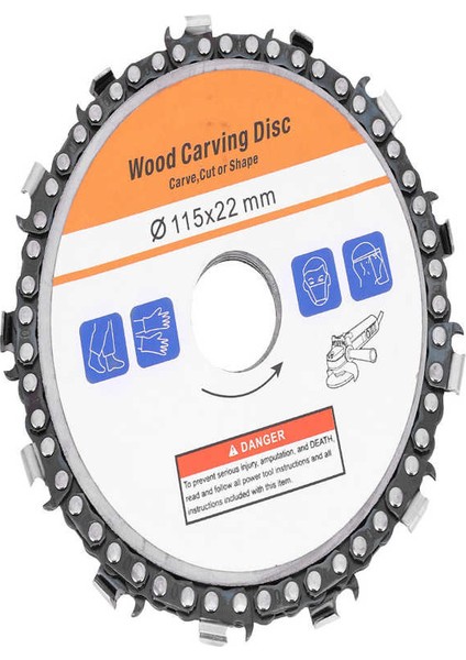 Testere Diski 4.5 Inç Açı Öğütücü Zincir Ağaç Işleme Aksesuarları Ahşap Oyma Kesimi Için (Yurt Dışından) fırsatları