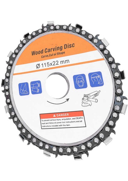 Testere Diski 4.5 Inç Açı Öğütücü Zincir Ağaç Işleme Aksesuarları Ahşap Oyma Kesimi Için (Yurt Dışından) indirimleri
