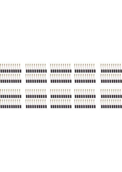 Caon Fırça 200 Adet Değiştirilebilir Büyük Iletken Caon Fırça Elektrik Motorlu Matkap Için 100 5816MM (Yurt Dışından)