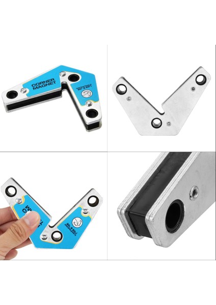 Adet Güçlü Kaynak 60° 90° 120° Köşe Açısı Mıknatıs Manyetik Tutucular Endüstriyel (Yurt Dışından)