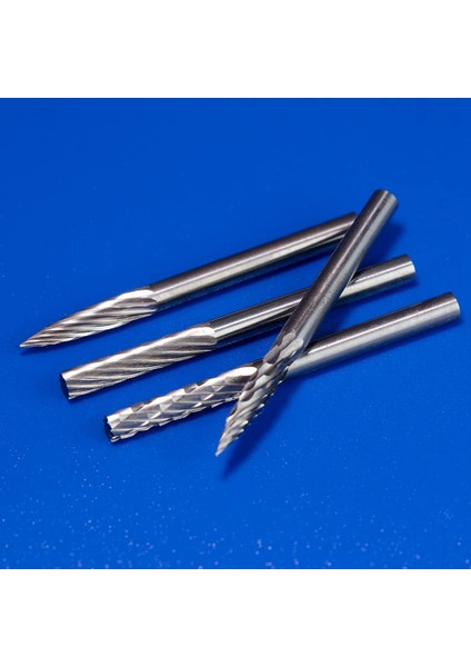 Döner Dosya Oyma Taşlama BIT-20PCS Çift Kesim Tungsten Karbür Kesme Çapakları Seti-Gümüş (Yurt Dışından) fırsatları