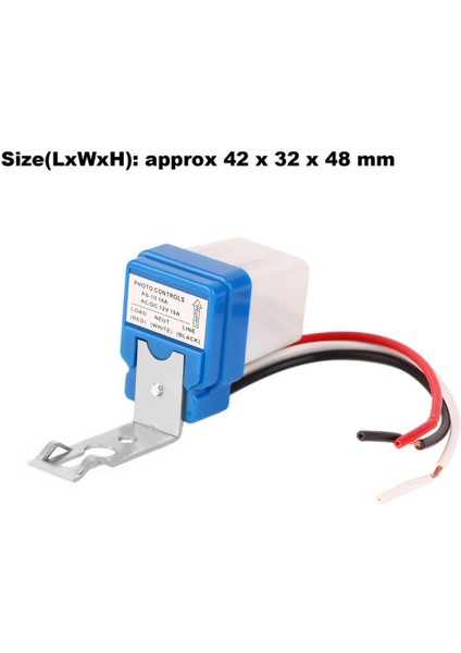 Ac Dc 12V 10A Otomatik Açma Kapama Fotoselli Sokak Lambası Fotoswitch Sensör Anahtarı (Yurt Dışından) indirimleri