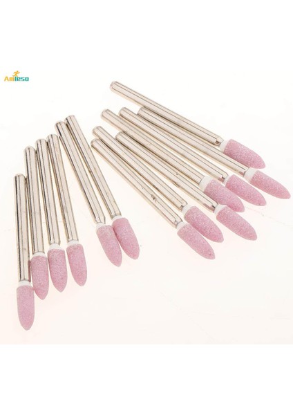 100PCS Şekil Noktası Taşlama Taşları Seti Aşındırıcı Çapak Alma - Açıklandığı Gibi, 4mm (Yurt Dışından) fiyatları