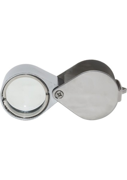 【eğlenceli Canlı】 Katlanır Jewllery Büyüteç Taşınabilir Büyüteç Cep Boyutu Güzel Jewllery Büyüteç Gözlük 10X 20X 30X Büyütme Metal (Yurt Dışından) modelleri