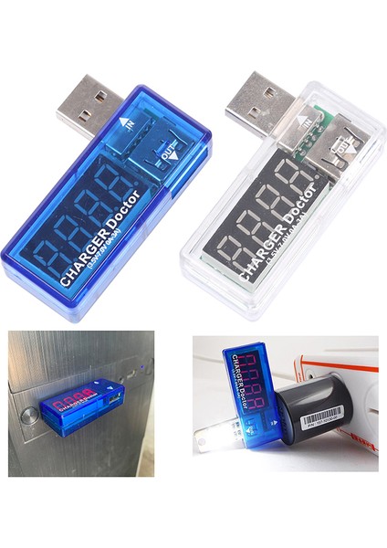 USB Mobil Güç Şarj Akımı Gerilim Test Cihazı Ölçer Mini USB Şarj Cihazı Test Cihazı (Yurt Dışından) fiyatları