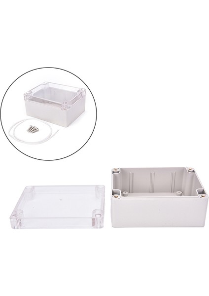 Su Geçirmez 115*90*55 mm Şeffaf Kapak Plastik Elektronik Proje Kutusu Muhafaza Kutusu Jessica (Yurt Dışından)