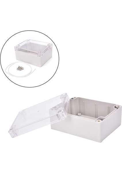 Su Geçirmez 115*90*55 mm Şeffaf Kapak Plastik Elektronik Proje Kutusu Muhafaza Kutusu Jessica (Yurt Dışından) fiyatları