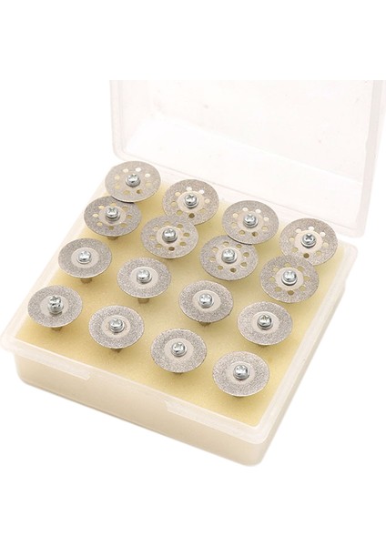 16 Adet / Takım Elmas Kesme Diski Seti Yuvarlak Testere Diski Döner Alet Seti Kesme Tekerleği (Yurt Dışından) fiyatları