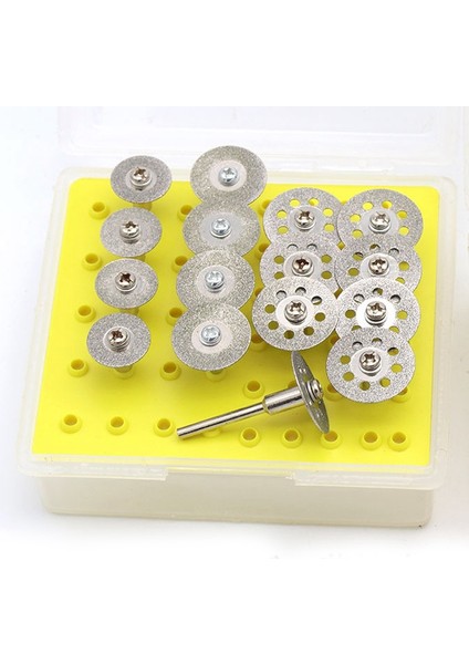 16 Adet / Takım Elmas Kesme Diski Seti Yuvarlak Testere Diski Döner Alet Seti Kesme Tekerleği (Yurt Dışından) indirimleri