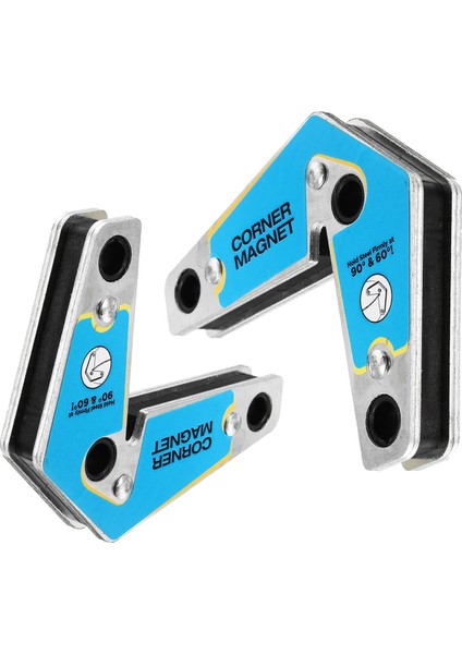 Adet Güçlü Kaynak 60° 90° 120° Köşe Açısı Mıknatıs Manyetik Tutucular Endüstriyel (Yurt Dışından) fırsatları