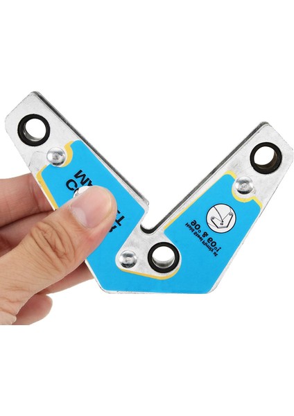 Adet Güçlü Kaynak 60° 90° 120° Köşe Açısı Mıknatıs Manyetik Tutucular Endüstriyel (Yurt Dışından) indirimleri