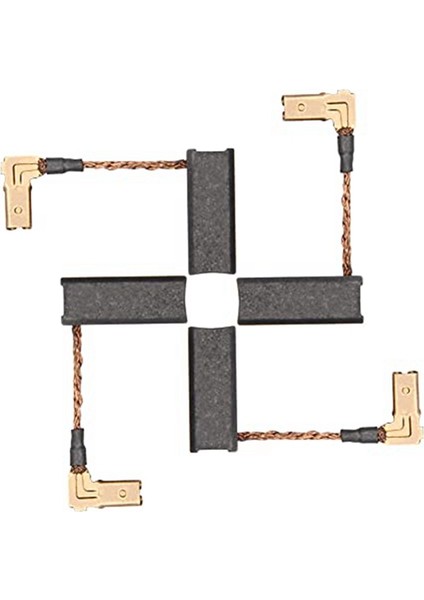 (4 Adet) Motor Karbon Fırça N097696 Öğütücü Motora Uygun, DWE4120/DWE4011 (Yurt Dışından) modelleri