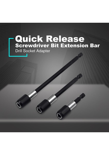 Adet Hex Shank Tornavida Bit Tutucu Uzatma Çubuğu Matkap Soket Adaptörü (Yurt Dışından) indirimleri