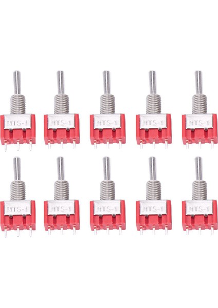 10 x Mini Anlık (Açık)Kapalı(Açık) Geçiş Anahtarı Model Demiryolu Spdt 12V, Gümüş (Yurt Dışından) fiyatları