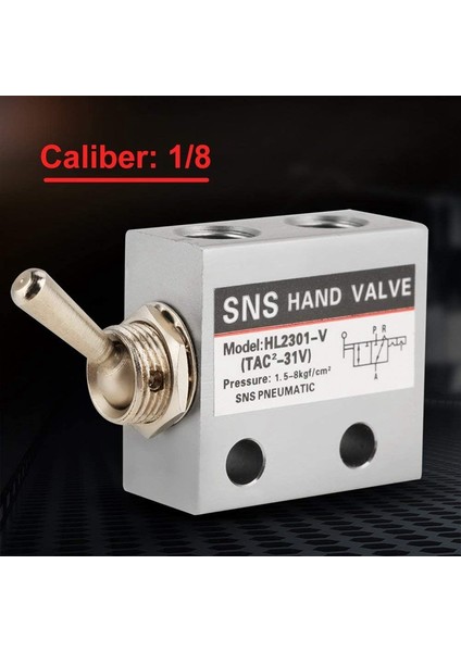 Sns Geçiş Anahtarı G1/8 Pnömatik Mekanik Valf Basıncı 0-8kgf/cm2 (Yurt Dışından) fırsatları