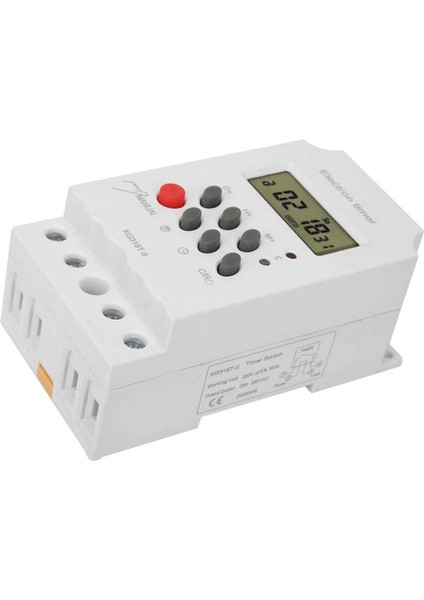 Dijital Zaman Anahtarı LCD Ekran Mikro Bilgisayar Elektron Zamanlayıcı Abs 220V KG316T‑II (Yurt Dışından) fırsatları