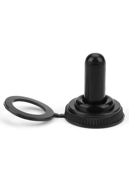 20 Adet 12MM Rocker Geçiş Anahtarı Kontrolü Su Geçirmez Kauçuk Kapak Bot Kılıfı Siyah (Yurt Dışından)