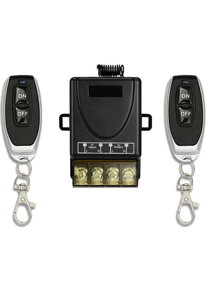 Dıy Kablosuz 433MHZ Evrensel Uzaktan Kumanda Anahtarı 12V-48V Araba Su Pompası Için Yüksek Röle Alıcısı (Yurt Dışından) fiyatları