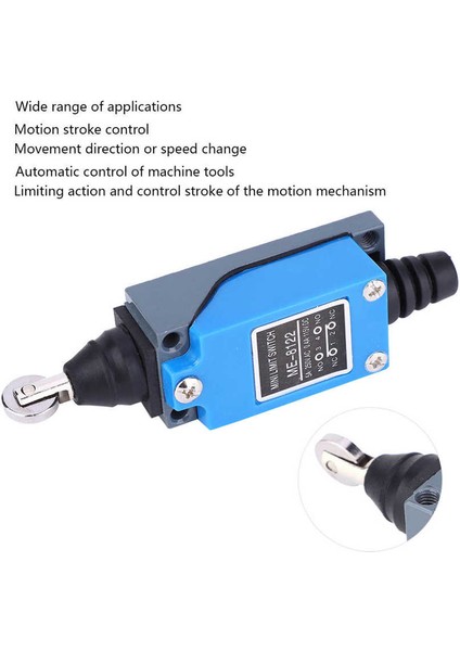 Limit Anahtarı ME-8122 250VAC 5A Mikro Anahtar Makaralı Piston Anlık Mini (Yurt Dışından) indirimleri