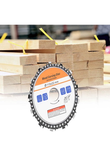 Ahşap Oyma Diski 4,5 Inç Açı Öğütücü Zincirli Testere Kesme Için Ağaç Işleme Aksesuarları (Yurt Dışından) indirimleri