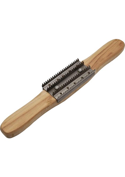 Bileşik Temizleme Için 15 Inç Parlatma Tekerleği Tırmığı, Artık Bileşiklerin ve Metalin Çıkarılması, Tırmık Çelik Parlatma Ahşap Saplı (Yurt Dışından)