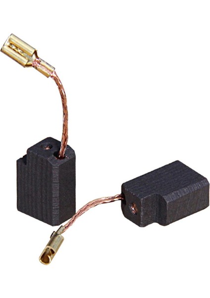 10 Çift Karbon Fırça 6.35X10X13 mm Takım Yedek Parçaları (Yurt Dışından)