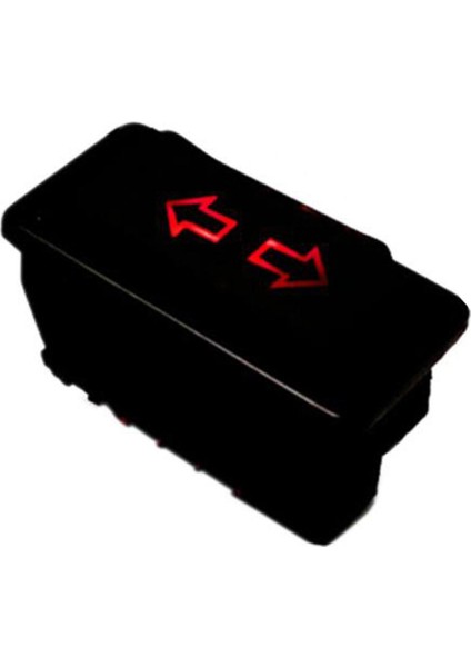 Adet Plastik Araba Elektrikli Cam Anahtarı Lamba Elektronik Bileşenler ile Evrensel Jessica (Yurt Dışından)