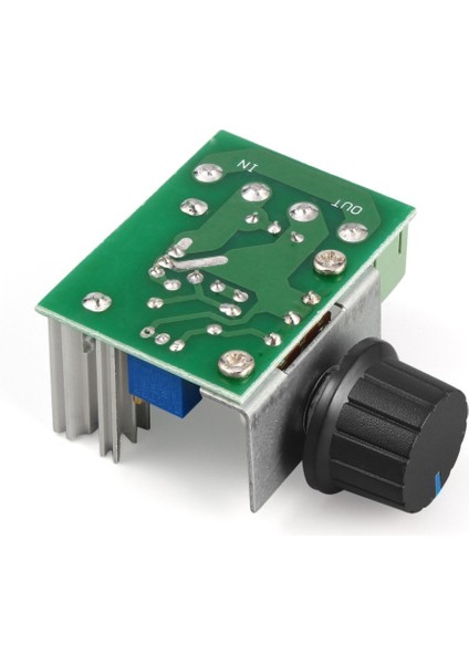 Voltaj Regülatörü 220V 2000W Hız Kontrol Cihazı Scr Karartma Voltaj Regülatörleri (Yurt Dışından)