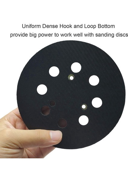 Inç 8 Delik Zımpara Kanca ve Döngü Yedek Zımpara Pedi Makita BO5010,BO5030/K,BO5031K,BO5041K,XOB01Z Zımpara (Yurt Dışından) modelleri