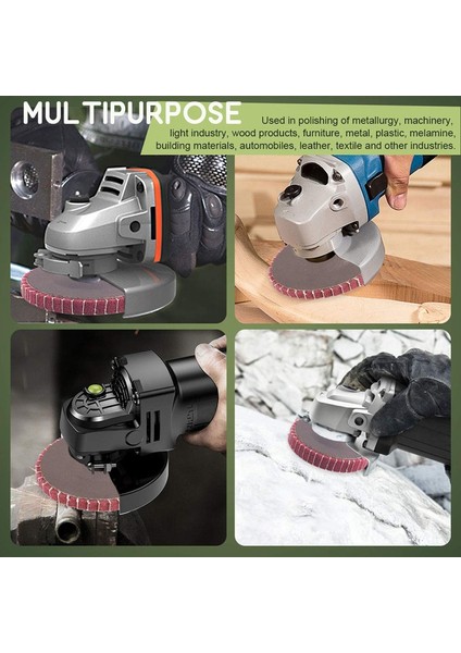 Nxfdsıoz 6 Adet 4 Inç 240 Grit Kırmızı Naylon Fiber Flap Diskler Zımpara Kağıdı Ile, Boya Kaldırma ve Paslanmaz Çelik Boru Parlatma Için Mükemmel (Yurt Dışından) indirimleri