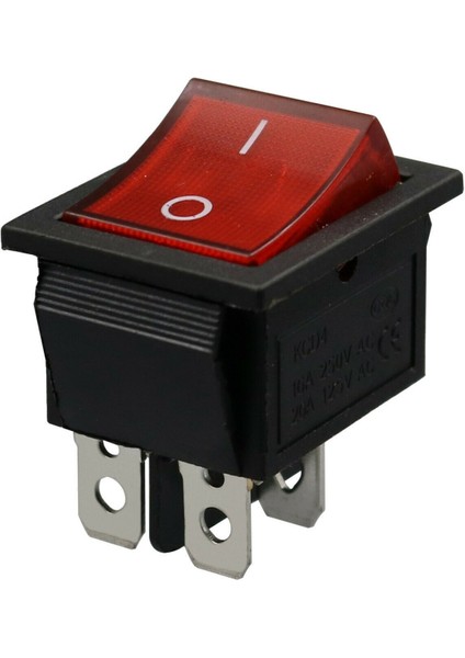 Foot Koltuk Unnicoco 16A 250VAC / 20A 125VAC Basmalı Anahtar 4 Pinli Aksesuar Aydınlatmalı Güç (Yurt Dışından) fırsatları