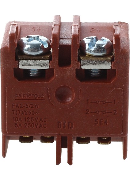 5x Açı Öğütücü Ac 250V 6A 125V/12A Bosch 6-100 Için Dpst Buton Anahtarı (Yurt Dışından)