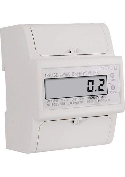 Sınotımer DDS548 30-100A 230V Ac Tek Fazlı 2 Telli Dijital Güç Ölçer (Yurt Dışından) indirimleri