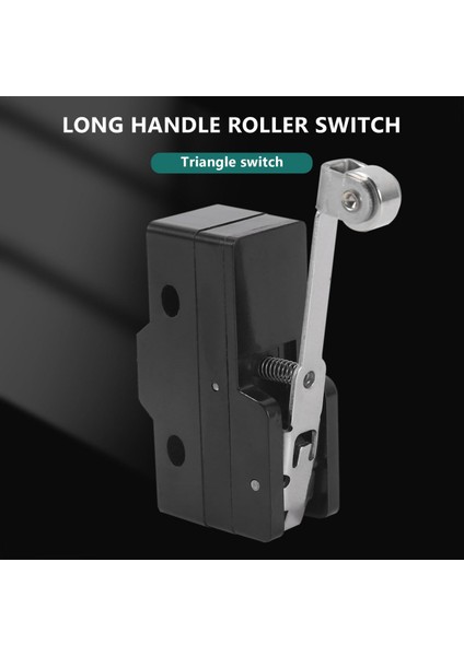 Panel Montajlı Uzun Menteşe Makaralı Kol Temel Mikro Anahtar Z-15GW2-B (Yurt Dışından)