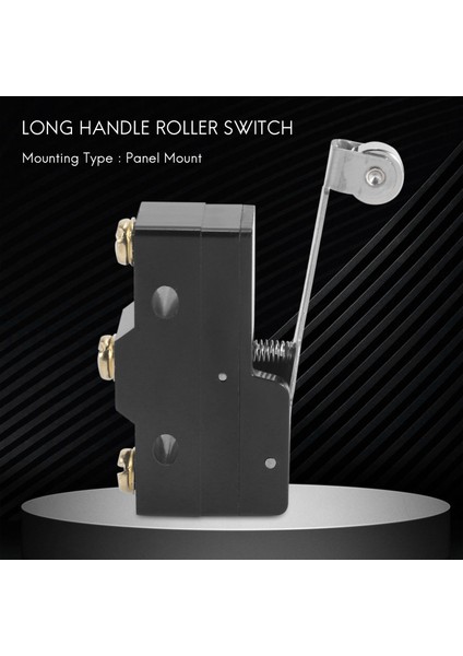 Panel Montajlı Uzun Menteşe Makaralı Kol Temel Mikro Anahtar Z-15GW2-B (Yurt Dışından) fırsatları